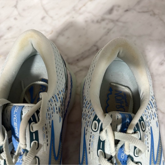 Women’s Brooks Glycerin GTS 20 Blue Glass/Marina/Legion Blue Running Shoe Size 9 - Picture 9 of 10